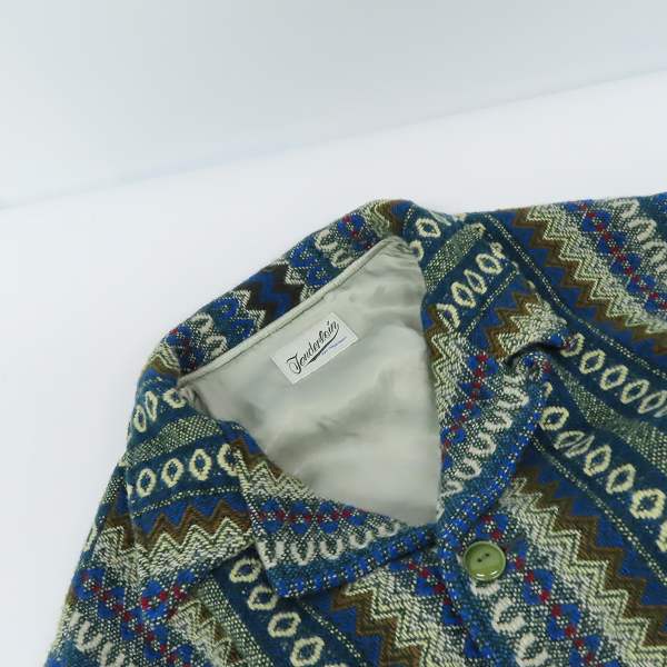 実際に弊社で買取させて頂いたTENDERLOIN/テンダーロイン ネイティブ柄 ジャケット Mの画像 5枚目