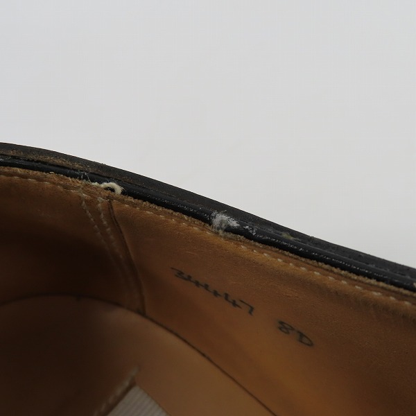 実際に弊社で買取させて頂いたBLACK FLEECE BY BROOKS BROTHERS/ブラックフリース ストレートチップ シューズ 34447/8Dの画像 7枚目