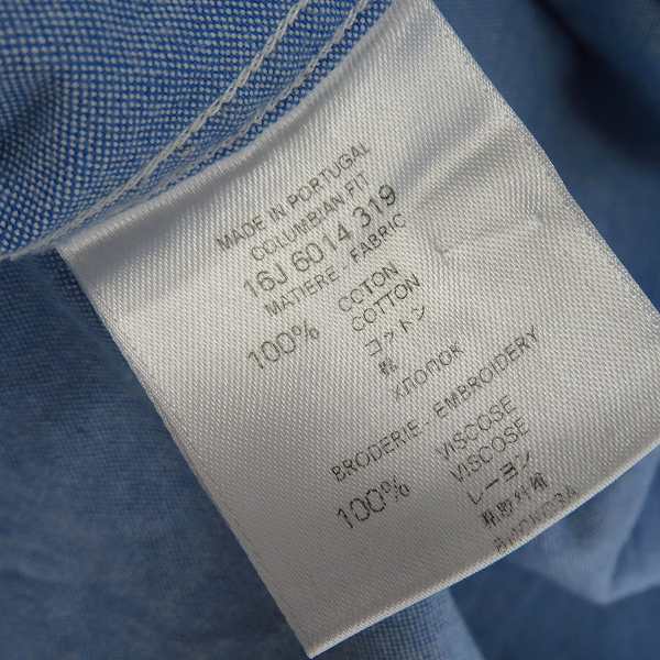 実際に弊社で買取させて頂いたGIVENCHY/ジバンシィ クロス刺繍 オーバーサイズ 半袖シャツ 16J 6014 319/38の画像 4枚目