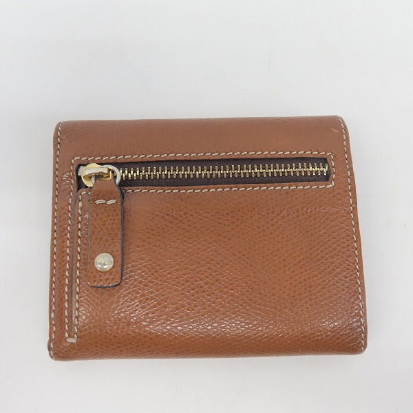 実際に弊社で買取させて頂いたLOEWE/ロエベ 三つ折り レザー コンパクト ウォレット/財布の画像 1枚目