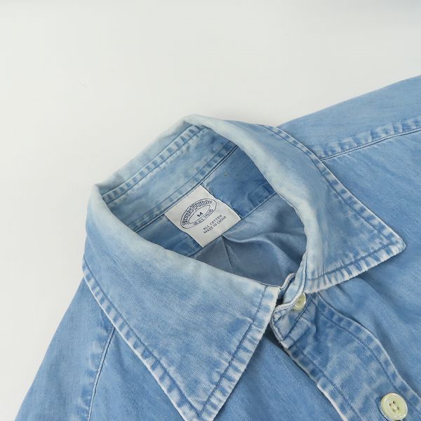 実際に弊社で買取させて頂いたBROOKS BROTHERS/ブルックスブラザーズ 長袖シャツ ブルー系 M/3点セットの画像 4枚目