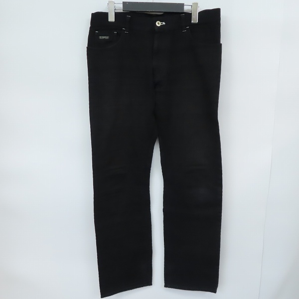 実際に弊社で買取させて頂いたBURBERRY/バーバリーブラックレーベル シャドーチェック フラップノバチェック ブラックデニム BMS08-905-09/79