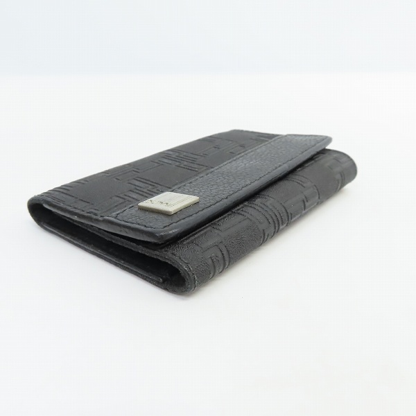 実際に弊社で買取させて頂いたdunhill/ダンヒル ロゴ エンボス キーケース 6連 の画像 2枚目