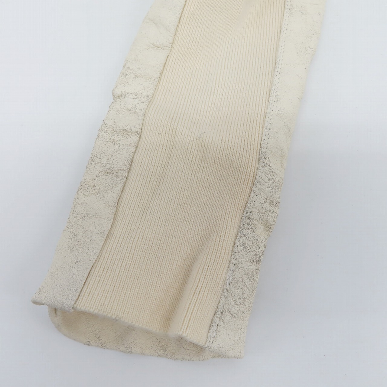 実際に弊社で買取させて頂いたRick Owens/リックオウエンス 13FW 袖切替ニット RP13F62010-WAL/Sの画像 7枚目