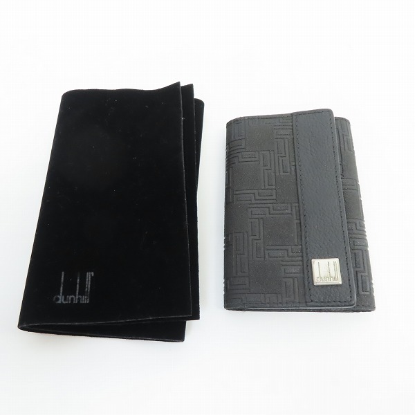 実際に弊社で買取させて頂いたdunhill/ダンヒル ロゴ エンボス キーケース 6連 の画像 7枚目