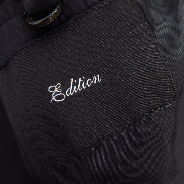 実際に弊社で買取させて頂いたEdition/エディション 袖レザー切替 ジップアップブルゾン/2の画像 2枚目