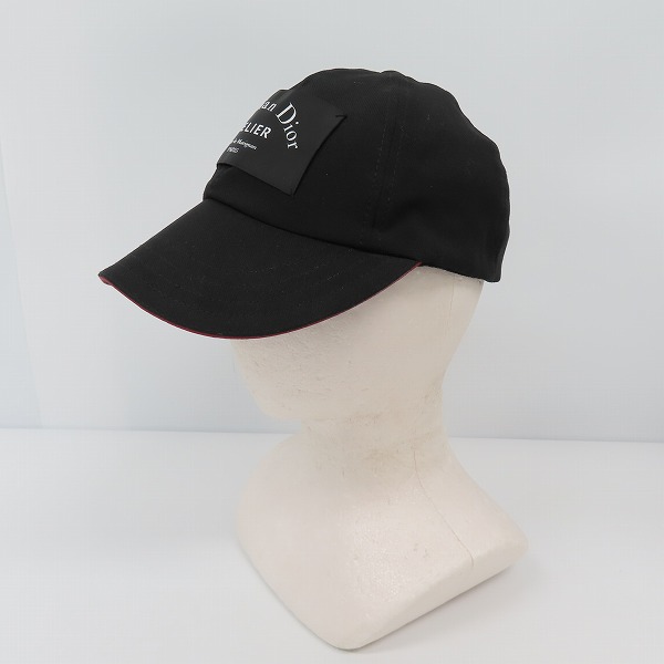 実際に弊社で買取させて頂いたDior HOMME/ディオールオム 18AW/アトリエロゴキャップ/833C908M4326の画像 1枚目