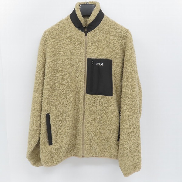 実際に弊社で買取させて頂いたFILA/フィラ ボアフリースジャケット fh7635/M