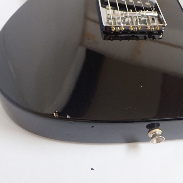 実際に弊社で買取させて頂いた★【ジャンク】BUSKER'S/バスカーズ テレキャスターType ブラック エレキギター ソフトケース付の画像 7枚目