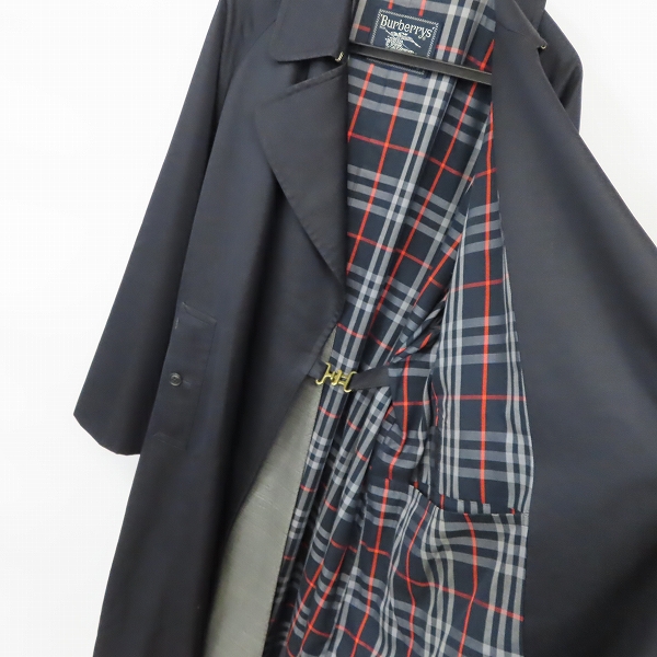 実際に弊社で買取させて頂いたBurberrys/バーバリーズ ヴィンテージ タイロッケン コート ウール 日本製 BBC91-985-28 92-170-5の画像 2枚目