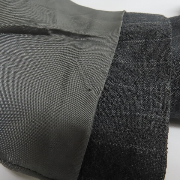 実際に弊社で買取させて頂いたHYSTERICS/ヒステリックス ストライプ ジャケット グレー/Fの画像 6枚目