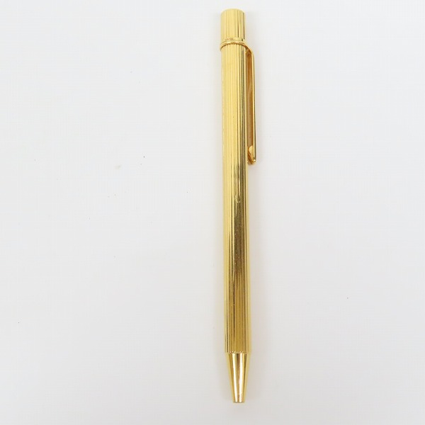 実際に弊社で買取させて頂いたCARTIER/カルティエ ツイスト式 ボールペン ゴールドの画像 1枚目