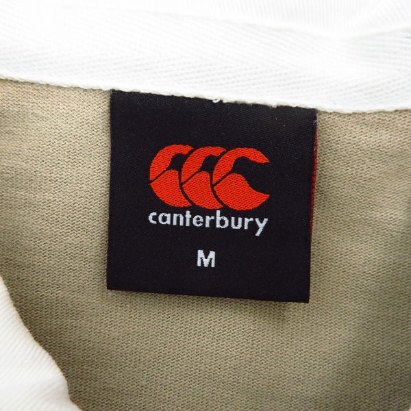 実際に弊社で買取させて頂いたcanterbury/カンタベリー L/S ラガー/ポロシャツ/Mの画像 2枚目