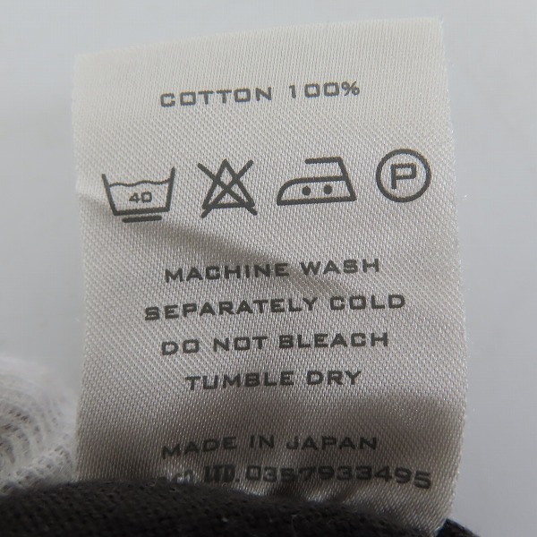 実際に弊社で買取させて頂いたNUMBERNINE/ナンバーナイン 2001SS/タイム期 SCHOOL OF VISUAL COMEDY スカルTシャツ 4の画像 3枚目