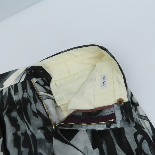 実際に弊社で買取させて頂いたPaul Smith/ポールスミス 総柄シザーパンツ PM-HS-58147/Ｍの画像 4枚目