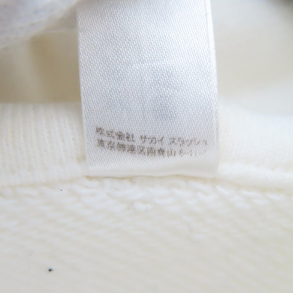 実際に弊社で買取させて頂いたsacai×Fragment Design /サカイ×フラグメントデザイン $(NOT sacai) ZIP PARKA ジップパーカーの画像 4枚目