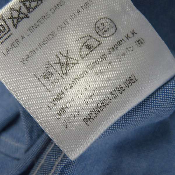 実際に弊社で買取させて頂いたGIVENCHY/ジバンシィ クロス刺繍 オーバーサイズ 半袖シャツ 16J 6014 319/38の画像 5枚目