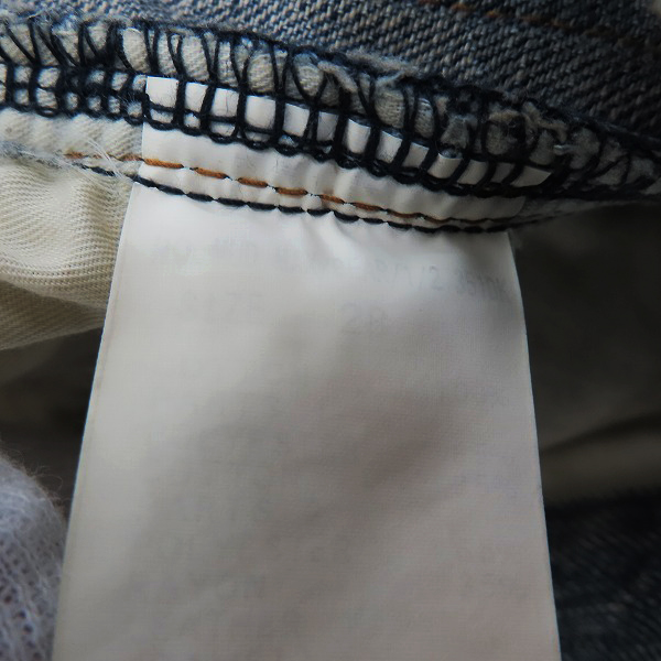 実際に弊社で買取させて頂いたIF SIX WAS NINE/イフシックスワズナイン ピアスデニム ハーフパンツ MUD MAX BEAR/1/2 351DK/28の画像 2枚目