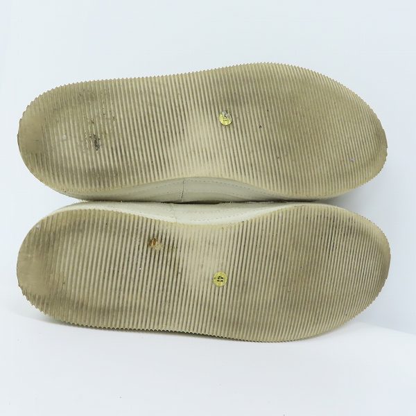 実際に弊社で買取させて頂いたANN DEMEULEMEESTER/アン ドゥムルメステール ハイカット レザー スニーカー ホワイト 41の画像 2枚目