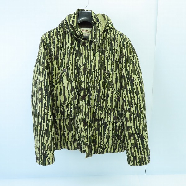 実際に弊社で買取させて頂いたTENDERLOIN/テンダーロイン T-HUNTING DOWN JKT CAMO-RT ツリーカモハンティングダウンジャケット/M