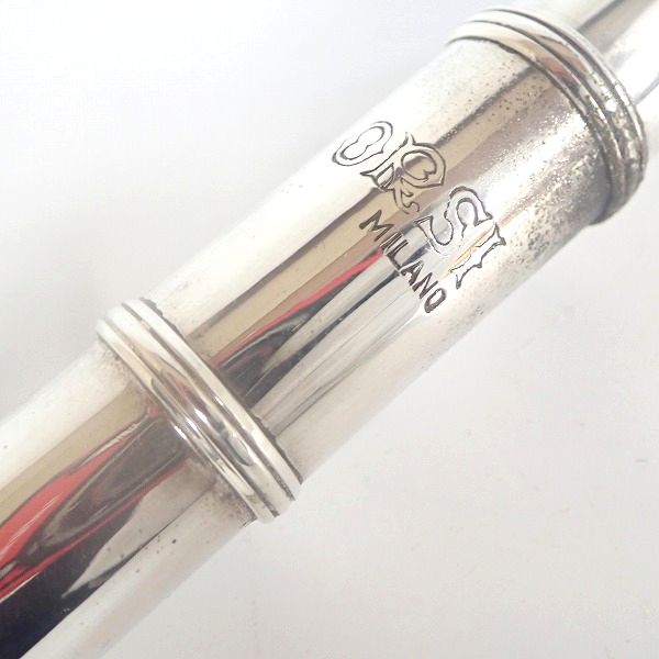 実際に弊社で買取させて頂いた【ジャンク】ORSI MILANO フルート ハードケース付の画像 3枚目
