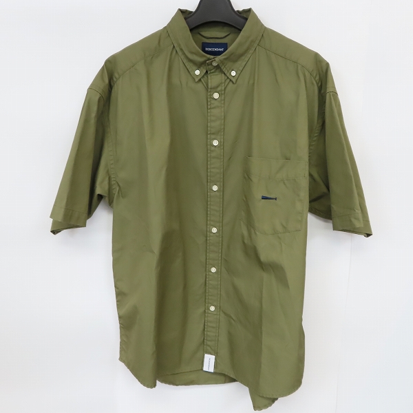 実際に弊社で買取させて頂いたDESCENDANT/ディセンダント 19SS TRUMAN FULL SIZE  B.D SS SHIRT ビッグシルエットシャツ 2