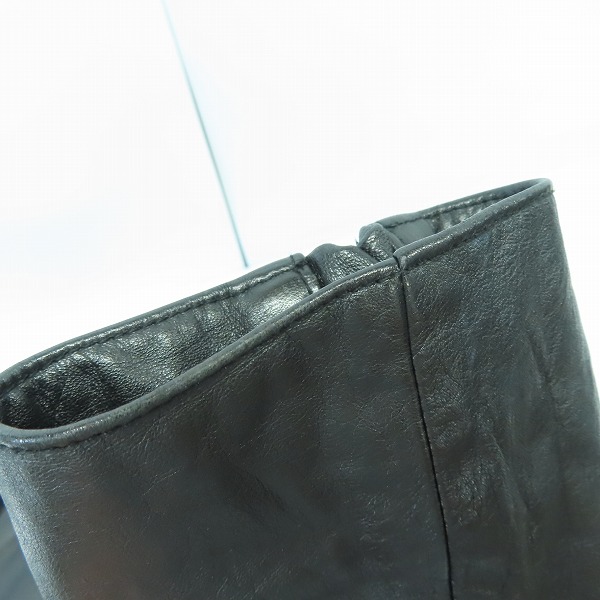 実際に弊社で買取させて頂いたCUSTOM CULTURE/カスタムカルチャー レザーライダースジャケット スタッズ/44の画像 7枚目