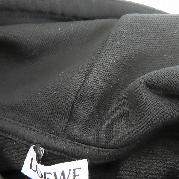 実際に弊社で買取させて頂いた【JPタグ】LOEWE/ロエベ 21AW アナグラムレザーパッチ プルオーバーパーカー H526Y25J12/Sの画像 5枚目