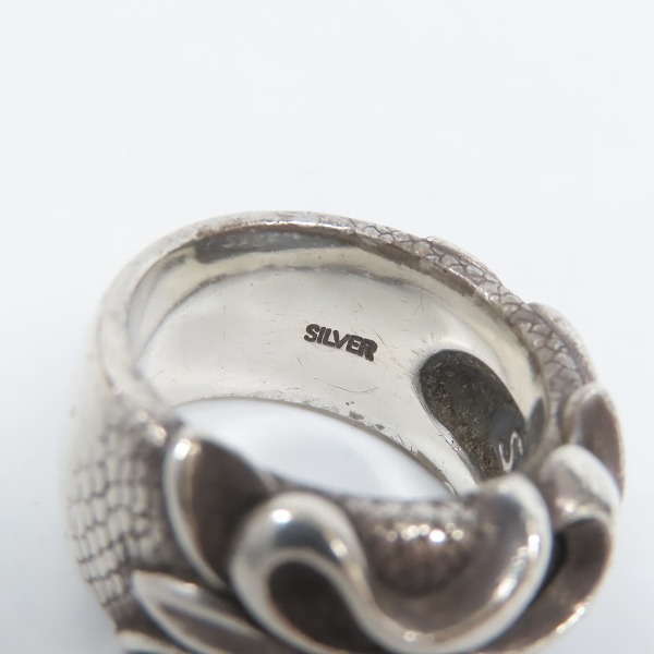 実際に弊社で買取させて頂いたBloody Mary/ブラッディマリー SIREN/サイレンリング/16.5号 の画像 8枚目