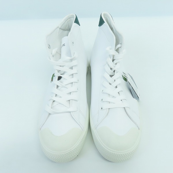 実際に弊社で買取させて頂いた【未使用】LACOSTE/ラコステ GRIPSHOT MID 0120 1 スニーカー CM00250/UK7.5