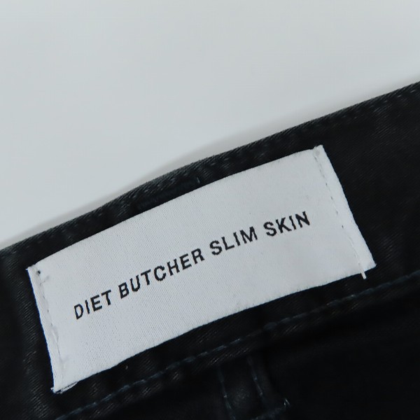 実際に弊社で買取させて頂いたDIET BUTCHER SLIM SKIN/ダイエットブッチャースリムスキン パンツ ブラック/2の画像 3枚目