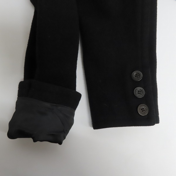実際に弊社で買取させて頂いたHYSTERICS/ヒステリックス ロングコート ブラック/FREEの画像 5枚目