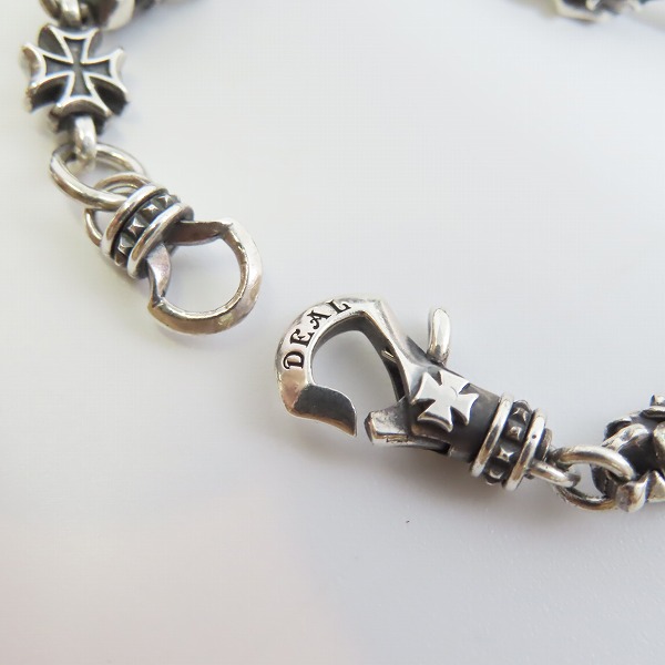 実際に弊社で買取させて頂いたDEAL DESIGN/ディールデザイン  タイニーライオンブレスレットの画像 3枚目