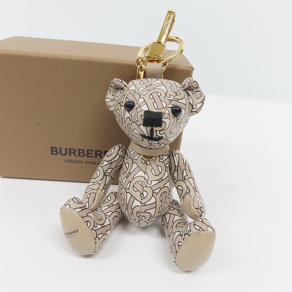 実際に弊社で買取させて頂いたBURBERRY/バーバリー トーマスベア レザー チャーム/キーホルダー