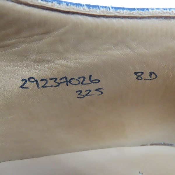 実際に弊社で買取させて頂いたBLACK FLEECE BY BROOKS BROTHERS/ブラックフリース 2toneウイングチップ シューズ 29237026/8Dの画像 5枚目