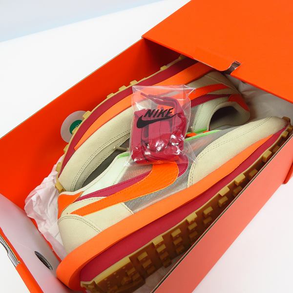CLOT×Sacai×NIKE/クロット×サカイ×ナイキ LDWAFFLE ORANGE BLAZE