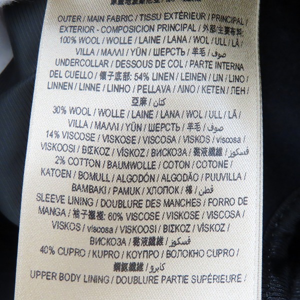 実際に弊社で買取させて頂いたBURBERRY London England/バーバリーロンドン イングランド メルトンロングコート/UK8の画像 4枚目