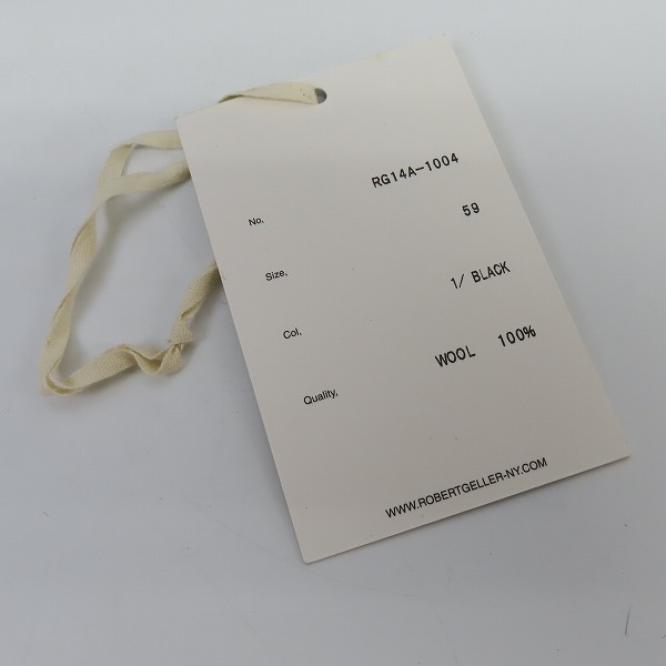 実際に弊社で買取させて頂いたROBERT GELLER×CA4LA/ロバートゲラー×カシラ 八角帽 鍔付き帽子  RG14A-1004の画像 7枚目