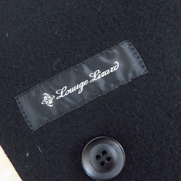 実際に弊社で買取させて頂いたLOUNGE LIZARD/ラウンジリザード Thinsulate/シンサレート Pコート/ピーコート/1の画像 2枚目