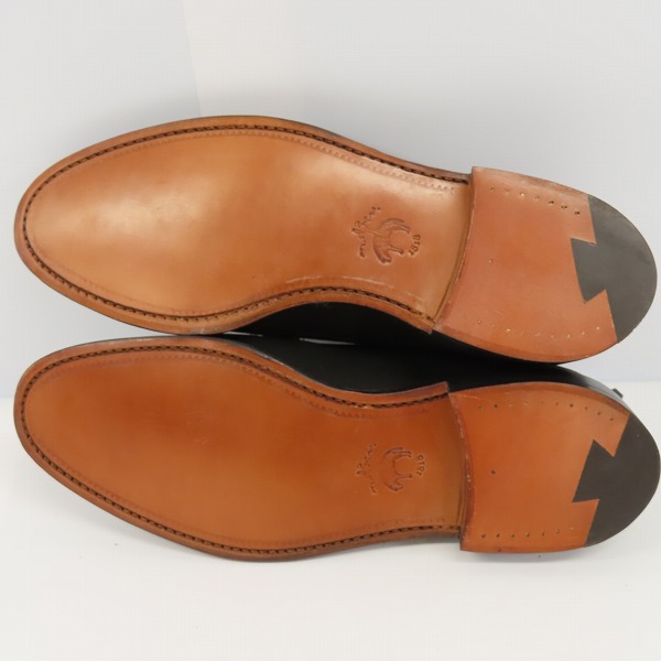 実際に弊社で買取させて頂いたBLACK FLEECE BY BROOKS BROTHERS/ブラックフリース キャンバス 外羽根 ドレスシューズ 55041026/8Dの画像 3枚目