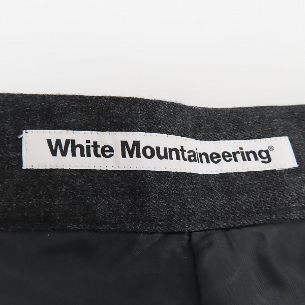 実際に弊社で買取させて頂いたWhite Mountaineering/ホワイトマウンテニアリング タックパンツ/0の画像 4枚目