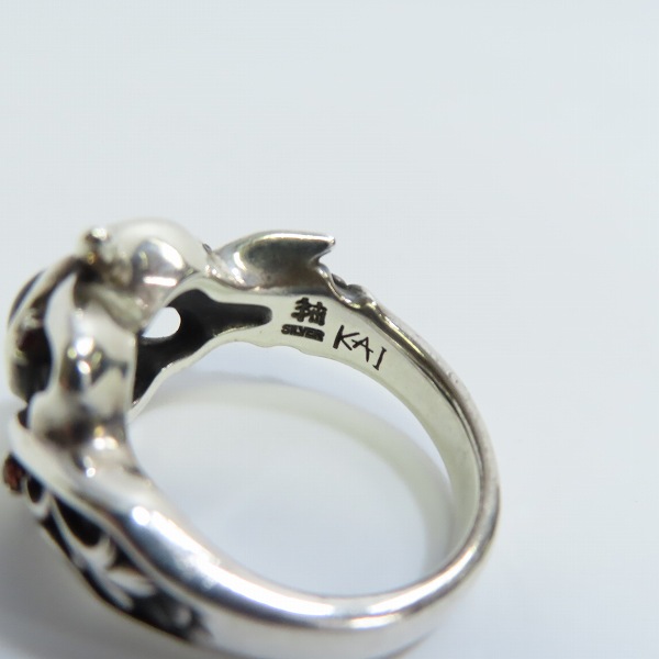 実際に弊社で買取させて頂いた【ギャラ付】Bloody mary/ブラッディマリー 鬼火 KAI 2008 X'MASリング/23号の画像 5枚目
