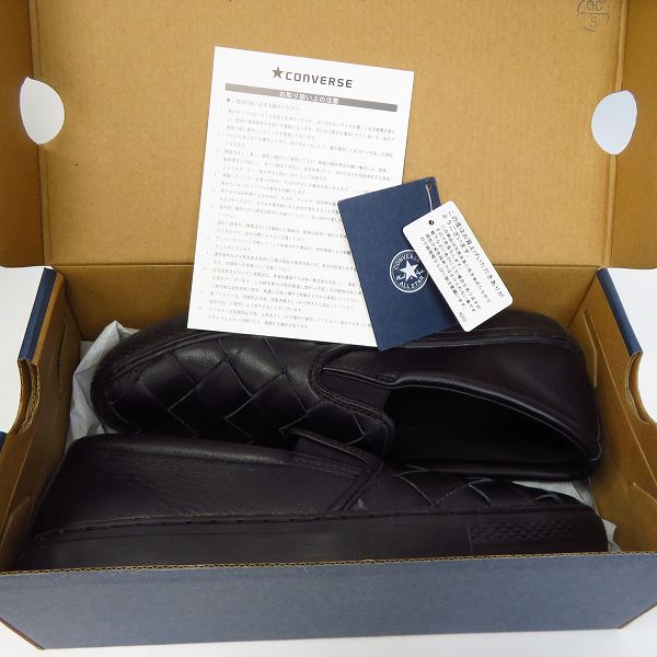 実際に弊社で買取させて頂いたCONVERSE/コンバース オールスター クップ イントレチャート スリッポン 31303361/25.5の画像 8枚目