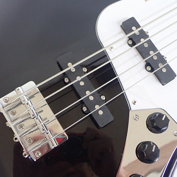 実際に弊社で買取させて頂いた★BUSKER'S/バスカーズ BJB-STD BLACK ジャズベース Type ソフトケース付 の画像 5枚目