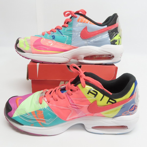 実際に弊社で買取させて頂いた【未使用】NIKE×ATMOS/ナイキ×アトモス AIR MAX/エアマックス 2 LIGHT QS スニーカー BV7406-001/30の画像 3枚目