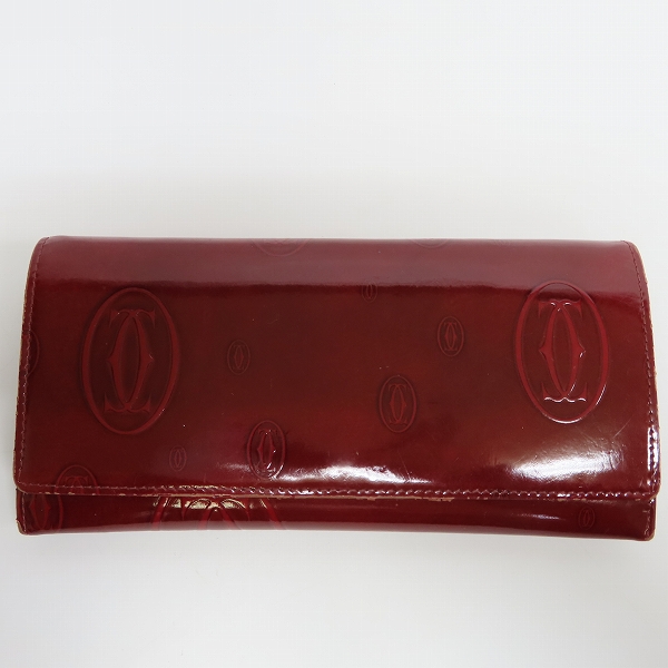 実際に弊社で買取させて頂いたCartier/カルティエ ハッピーバースデー 二つ折り 長財布 L3000722