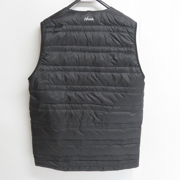 実際に弊社で買取させて頂いたNANGA/ナンガ×URBAN RESEARCH iD/アーバンリサーチ ナイロンダウンベスト リバーシブル/Mの画像 4枚目