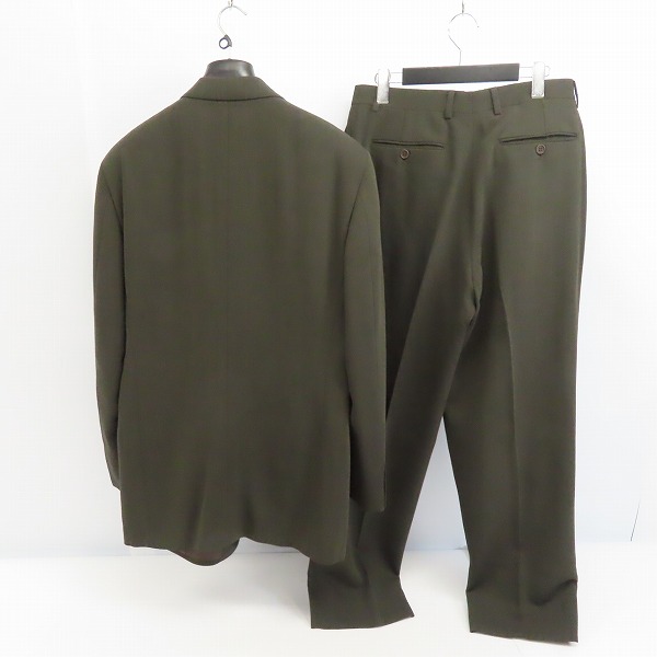 実際に弊社で買取させて頂いたGIORGIO ARMANI/ジョルジオアルマーニ スーツ ジャケット/パンツ セットアップ/50の画像 1枚目
