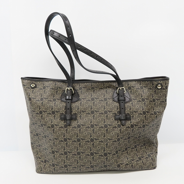 実際に弊社で買取させて頂いたCELINE/セリーヌ サルキー ロゴグラム トートバッグ 馬車柄の画像 1枚目