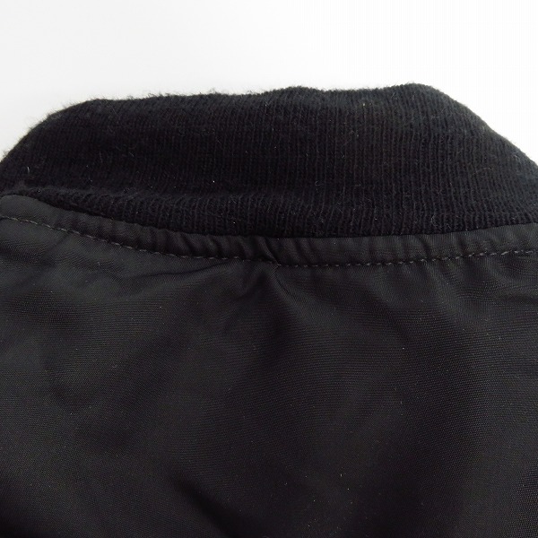 実際に弊社で買取させて頂いたALPHA INDUSTRIES/アルファインダストリーズ Made in USA MA-1 リバーシブル フライトジャケット /Sの画像 7枚目